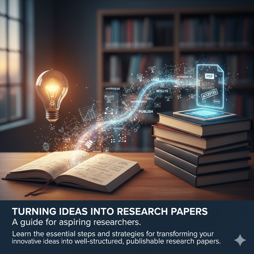 Turning Ideas into Research Papers